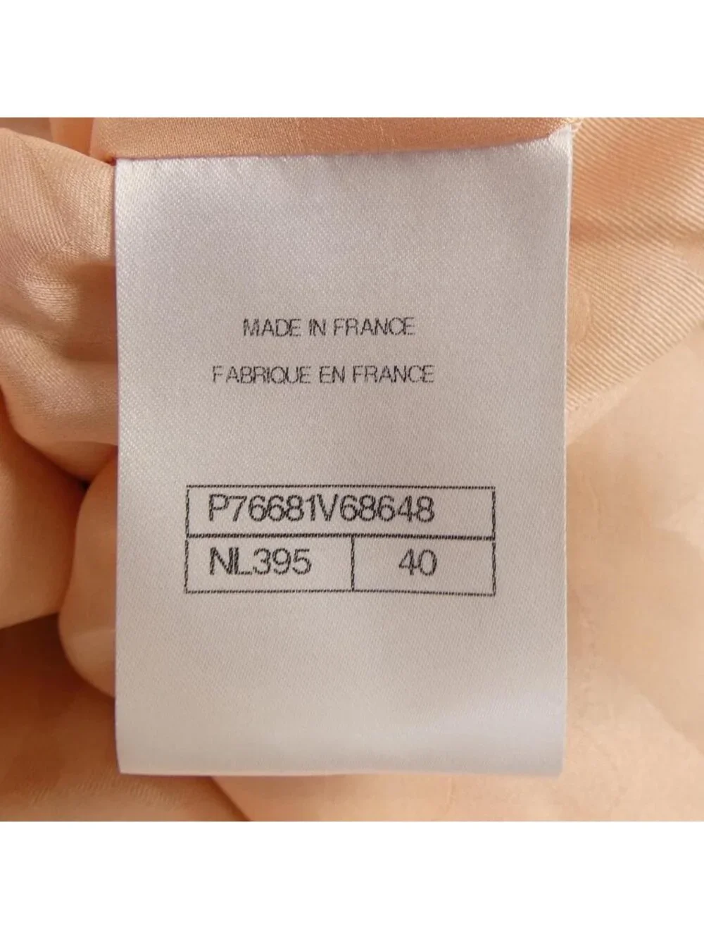Chanel Jacket Orange